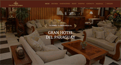 Desktop Screenshot of granhoteldelparaguay.com.py